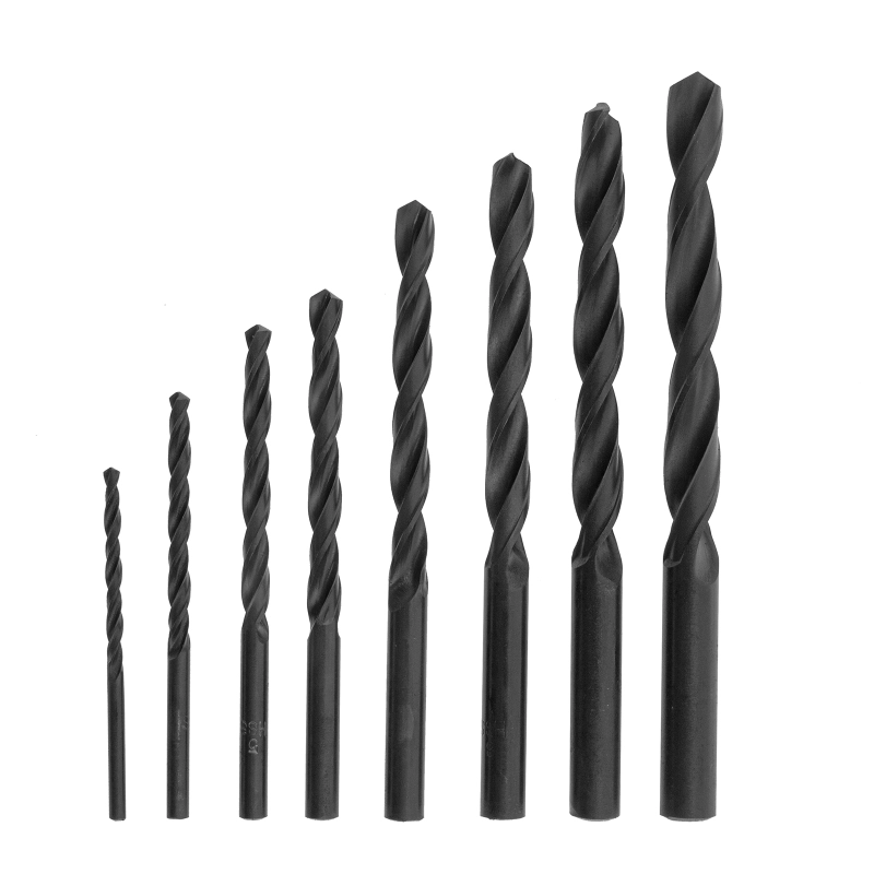 Набор сверл по металлу, 3-10 мм, (через 1 мм) HSS 8 шт, цилиндрический хвостовик Sparta (723205)