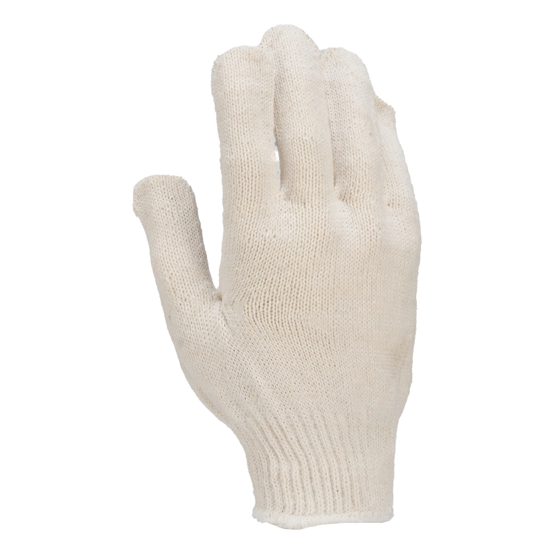 Перчатки трикотажные, ПВХ гель шахматный облив, оверлок Сибртех (67779)