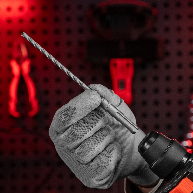 Бур по бетону, 5 x 160 мм, SDS PLUS c крестовой пластиной Matrix (70903)