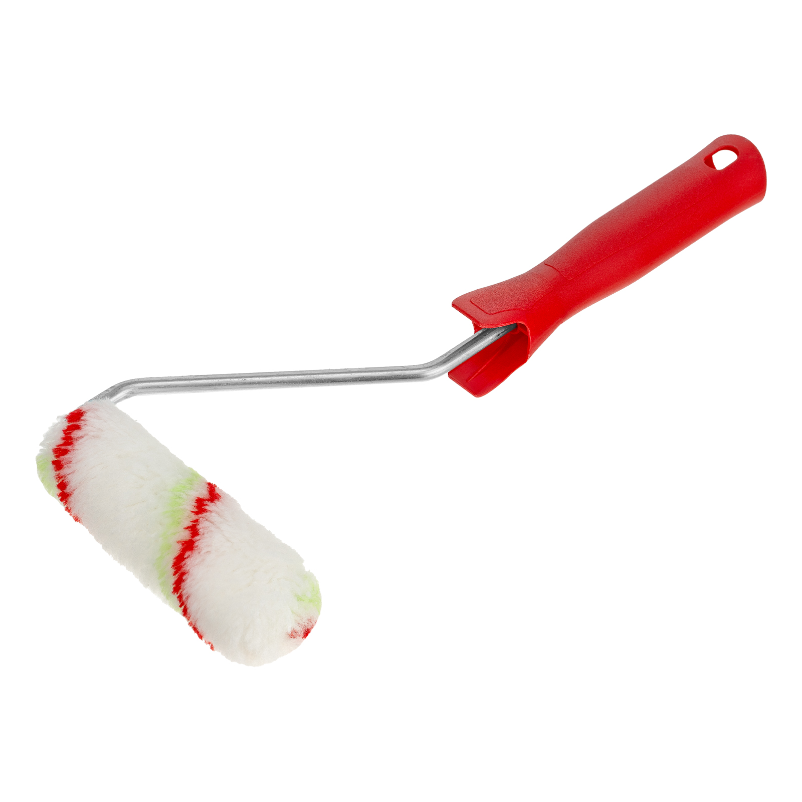 Мини-валик в сборе "Эмали", 110 мм, ворс 12 мм, D 16 мм, D ручки 6 мм, полиамид, полиакрил Сибртех (80584)