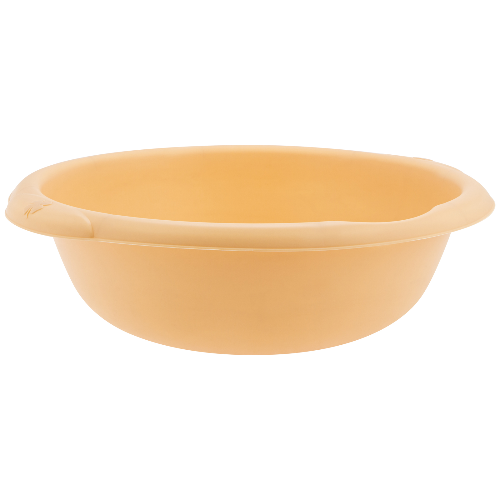 Таз пластмассовый круглый 18 л,бежевый, Home Palisad (929835)