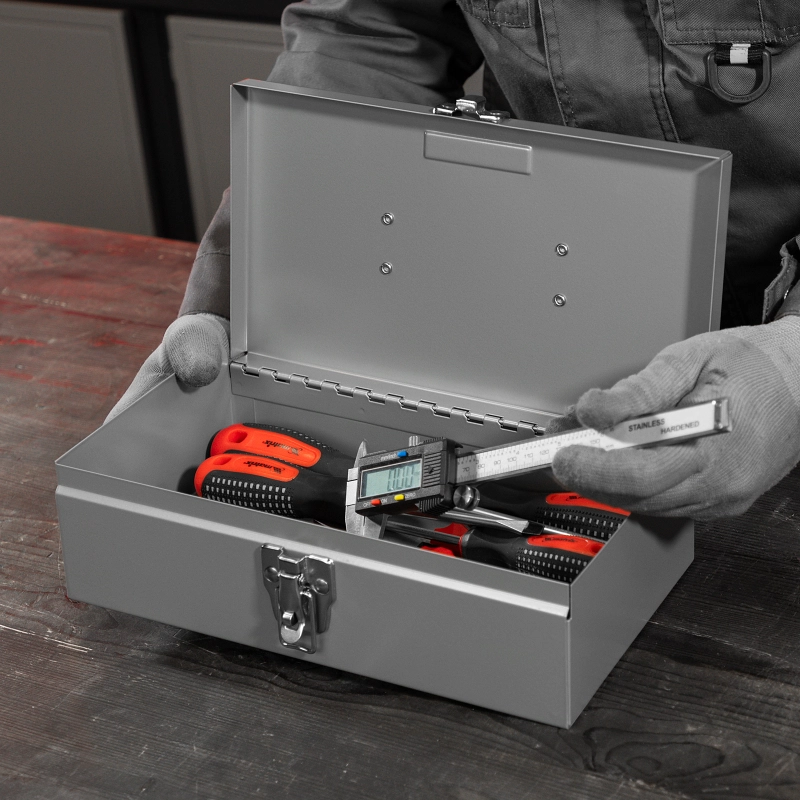 Ящик для инструмента, 284 х 160 х 78 мм, металлический Matrix (906055)