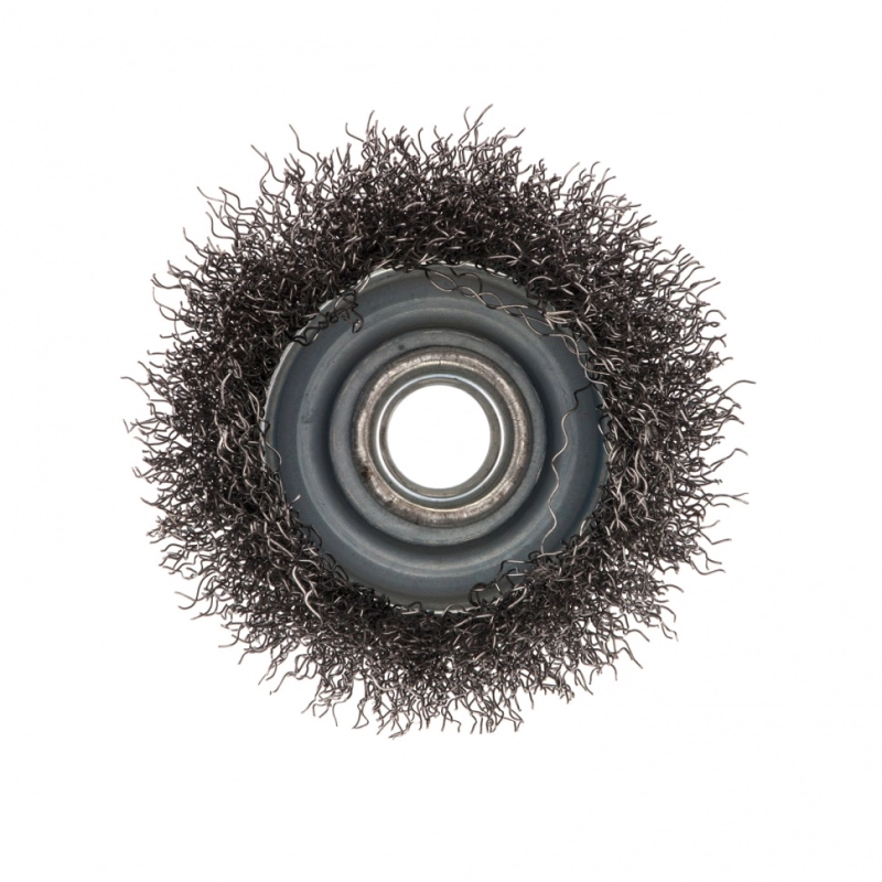 Щетка для УШМ, 65 мм, М14, "чашка", витая проволока 0.3 мм Сибртех (746037)