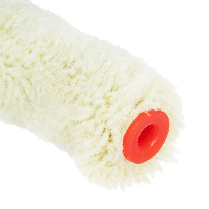 Мини-валик сменный для грубых поверхностей синтетический, 100 мм, ворс 12 мм, D 16 мм, D ручки 6 мм, полиакрил MTX (80613)