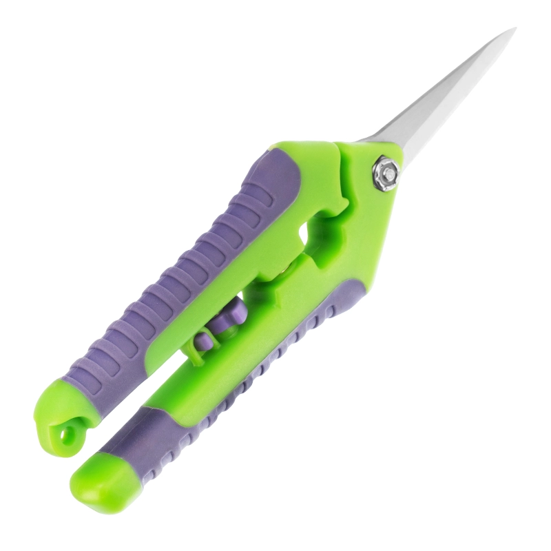 Секатор цветочный, 160 мм, для бонсай и топиария, двухкомпонентные рукоятки, Palisad (60499)