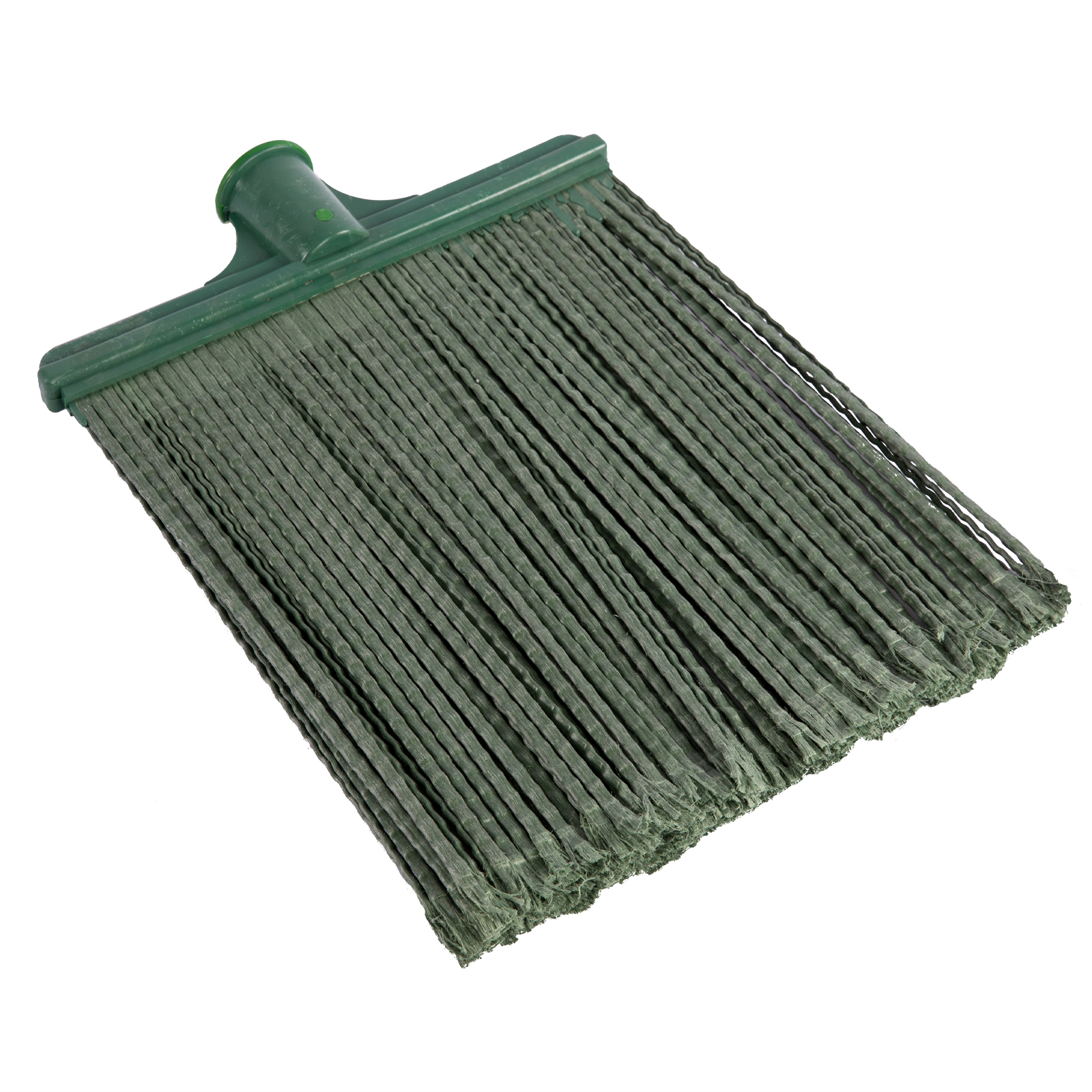 Метла полипропиленовая, 270 х 260 мм, плоская распушенная, без черенка, Сибртех (63207)