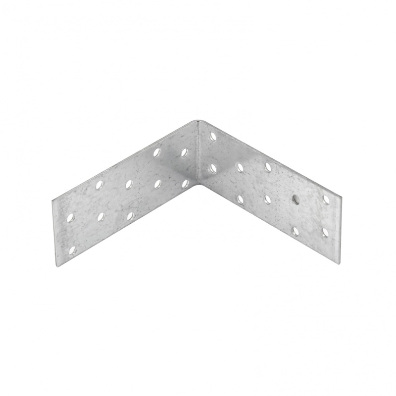 Крепежный уголок равносторонний 2 мм, KUR 100 х 100 х 40 мм Сибртех (46428)