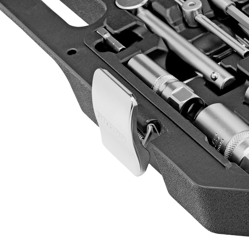 Набор инструментов, 1/2", 3/8", 1/4", CrV, 120 зубьев, 216 предметов Gross (14157)