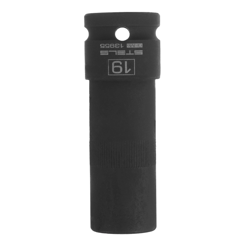 Головка ударная для колесных дисков, 19 мм, 1/2 Stels (13955)