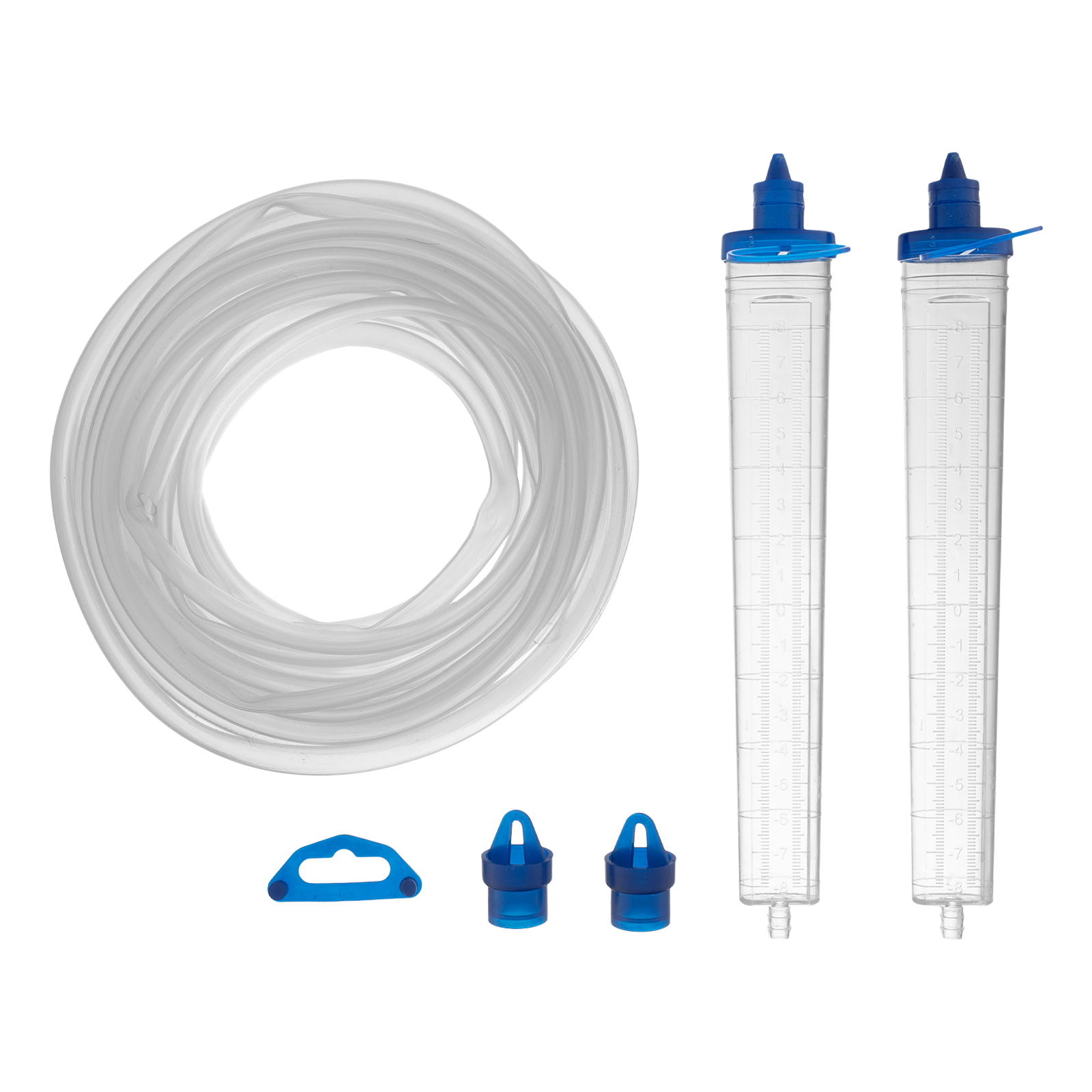 Гидроуровень, удлиненная колба, рельефная градуировка, 5 м Барс (37062)