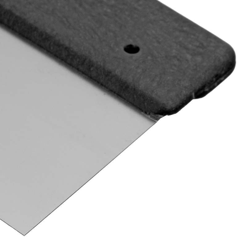 Шпатель фасадный из нержавеющей стали, 450 мм, пластмассовая ручка Сибртех (85450)