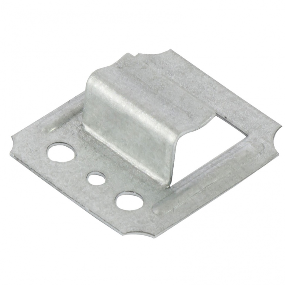 Кляймер №6, оцинкованный с гвоздями, 100 шт Сибртех (46576)