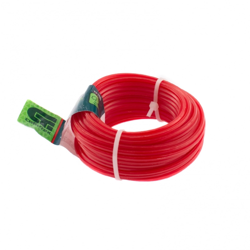 Леска для триммера семь граней, 3.0 мм х 10 м, Сибртех (961835)