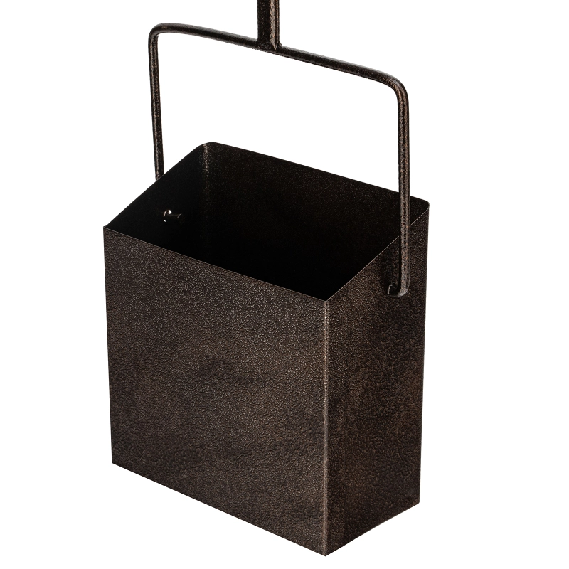 Совок-ловушка хозяйственный, металлический (h-850 мм) металлическая ручка (96870)