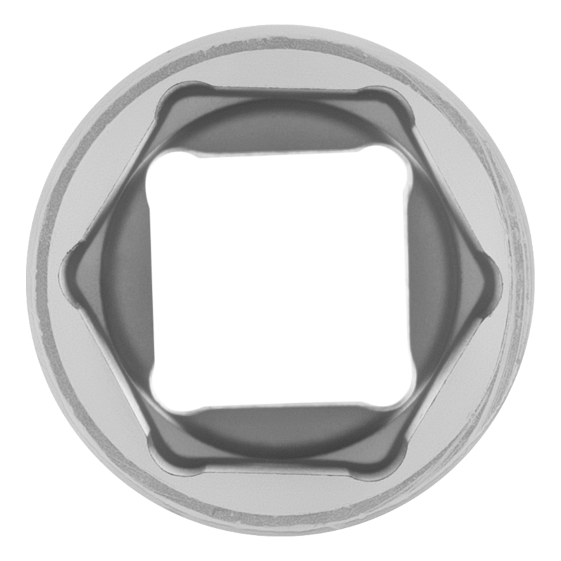 Головка торцевая, 19 мм, шестигранная, CrV, под квадрат 1/2 Stels (13830)