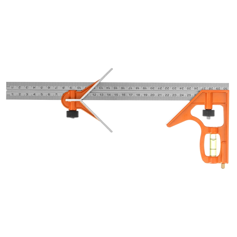 Угольник, 300 мм, металлический, комбинированный Sparta (323675)