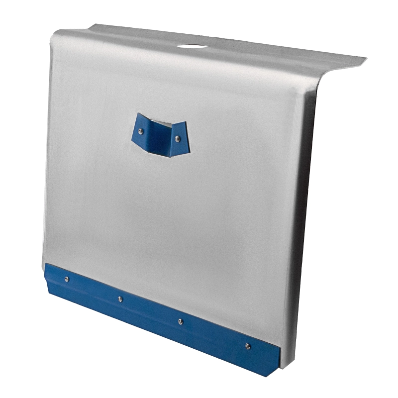 Лопата для уборки снега тротуарная, алюминиевая, 500 х 400 мм, без черенка, Сибртех (61542)