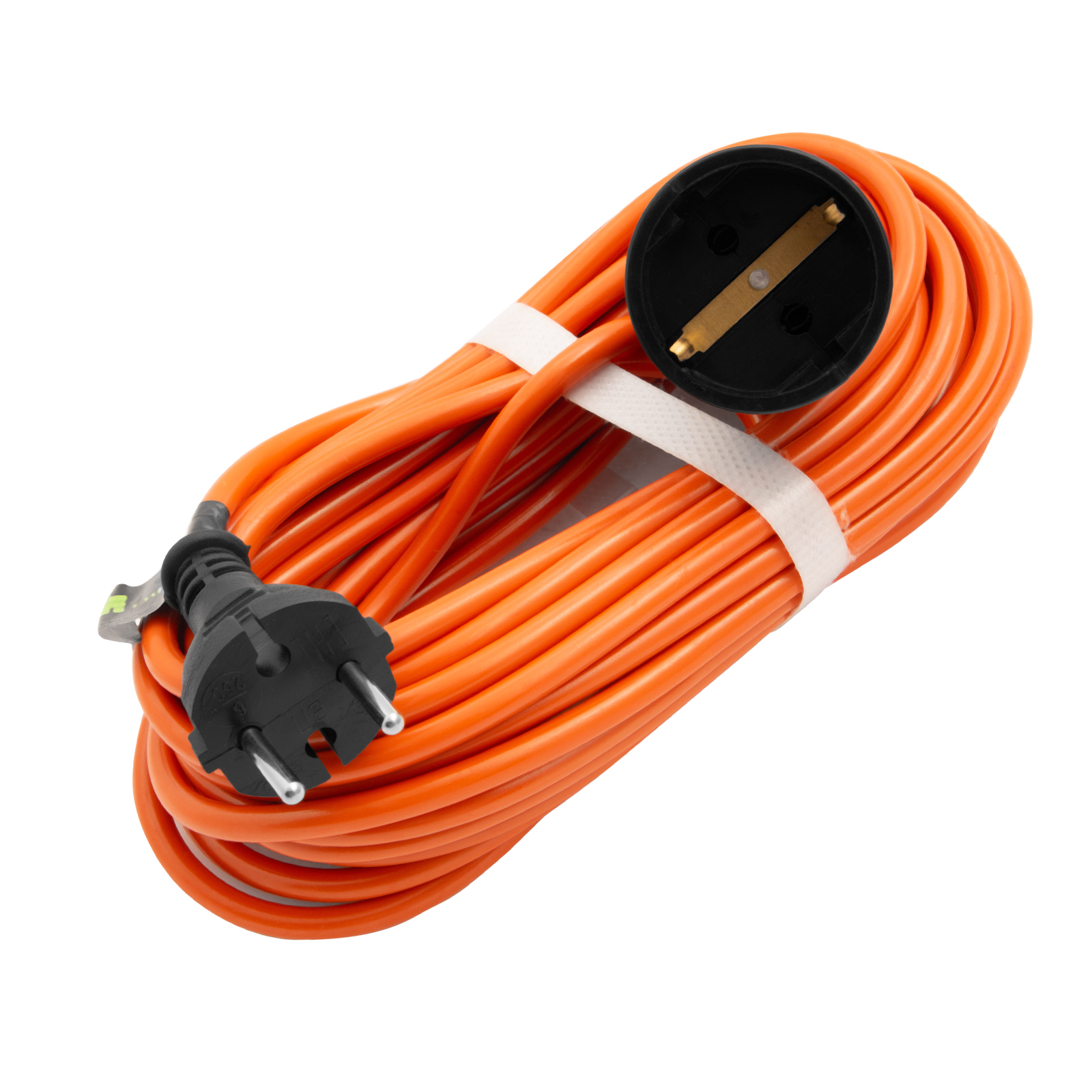 Удлинитель-шнур силовой 10 м, 6А, тип УХз6, ПВС, 1 розетка без заземления Сибртех (95811)