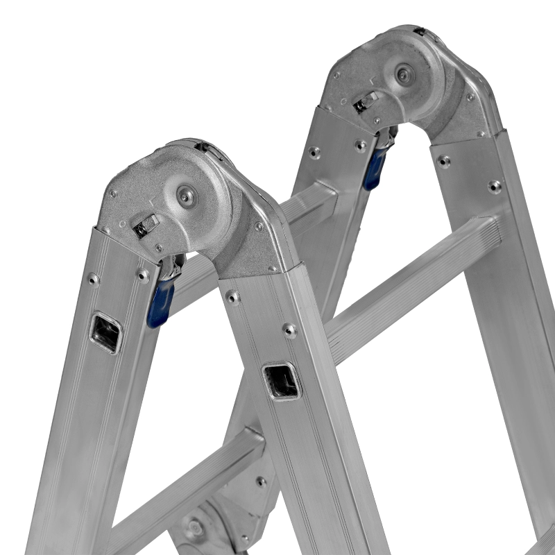 Лестница шарнирная алюминиевая, 4 х 2 ступени, Сибртех (97879)