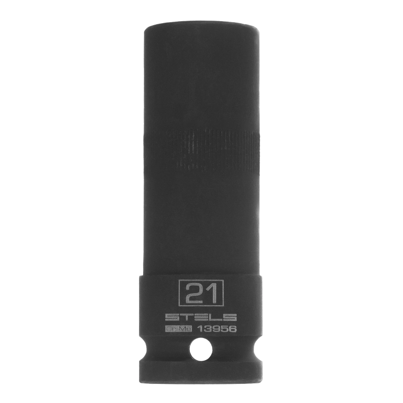 Головка ударная для колесных дисков, 21 мм, 1/2 Stels (13956)
