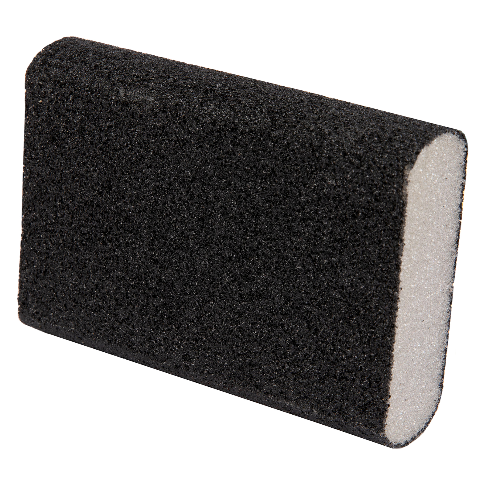 Губка для шлифования, 100 х 70 х 25 мм, овал, Средняя жесткость, P 60 Сибртех (757367)