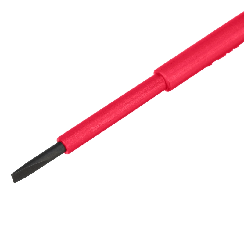 Отвертка Insulated, SL3 x 80 мм, CrMo, до 1000 В, двухкомпонентная рукоятка Matrix Professional (12914)