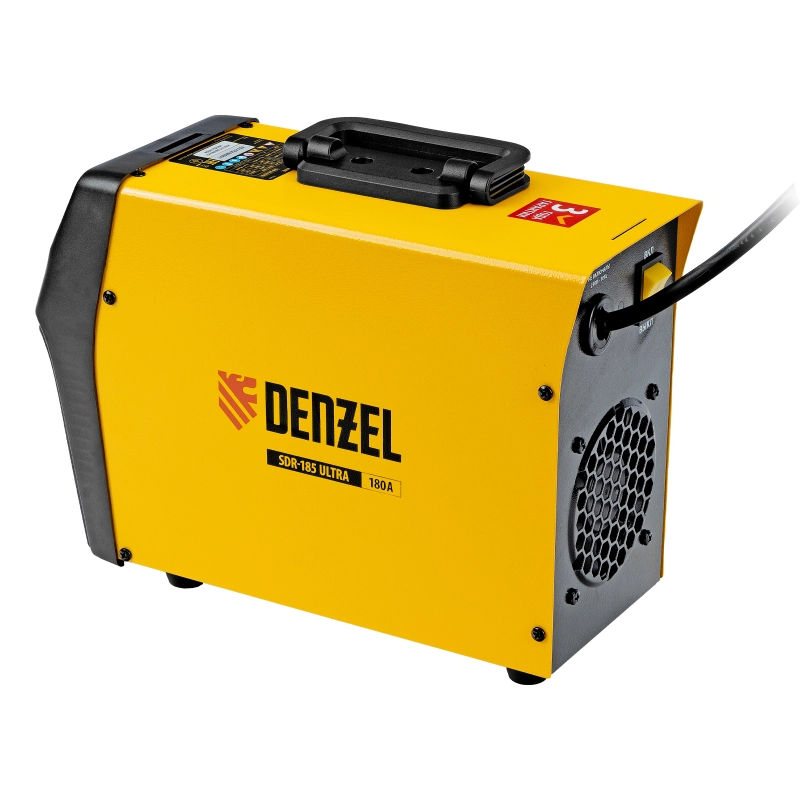Аппарат инвертор. дуговой сварки SDR-185 Ultra, 180 А, ПВ 60% Denzel (94359)
