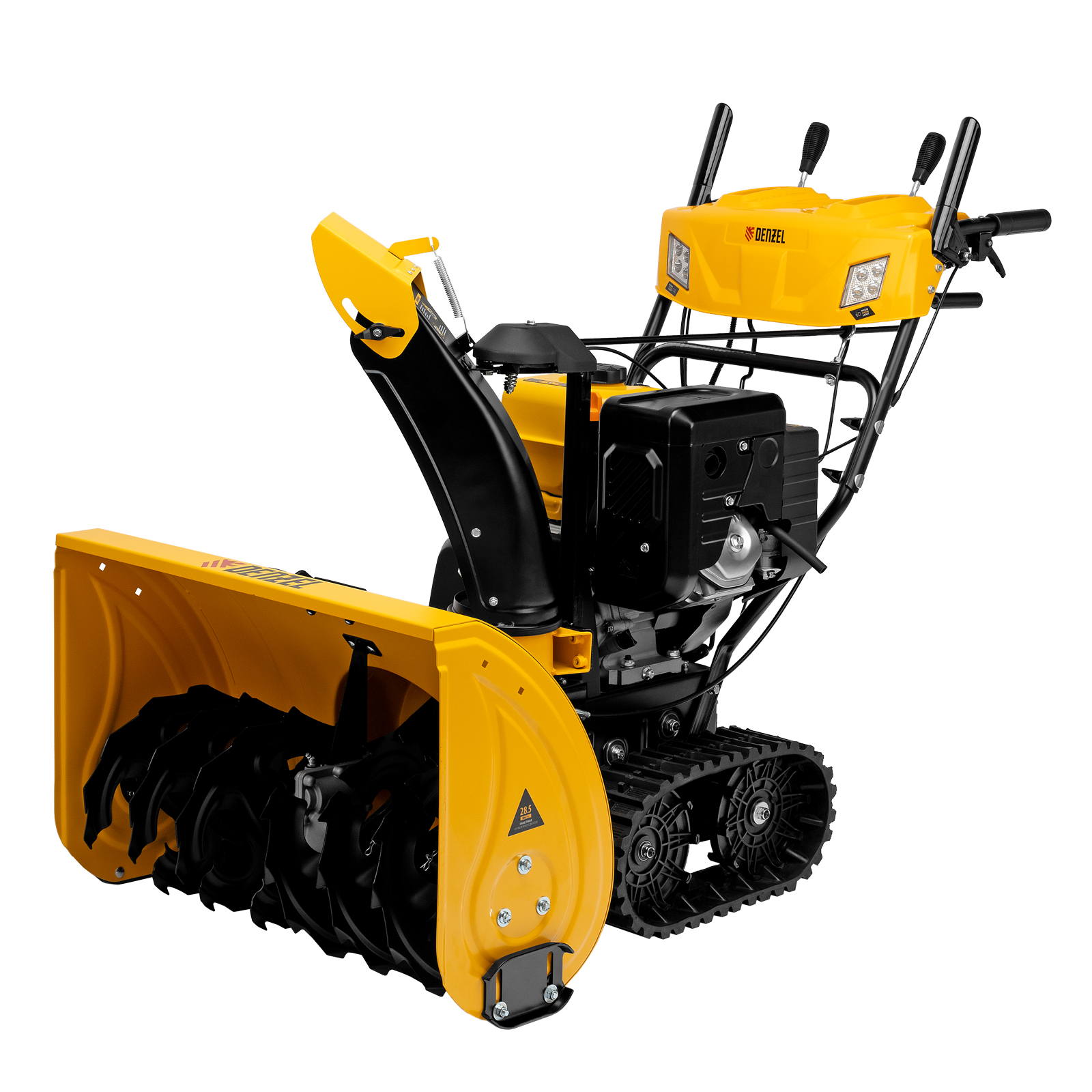 Бензиновая снегоуборочная машина SBL 711DT PRO, 420cc, гусеницы, эл.старт, блок. дифф. Denzel (97656)
