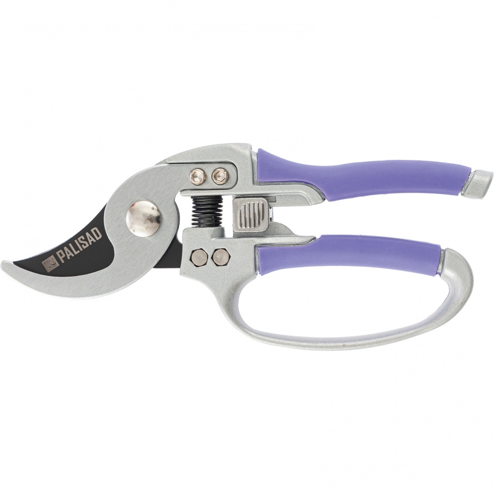 Секатор прямого реза, 220 мм, алюминиевые обрезиненные рукоятки, Palisad (60468)