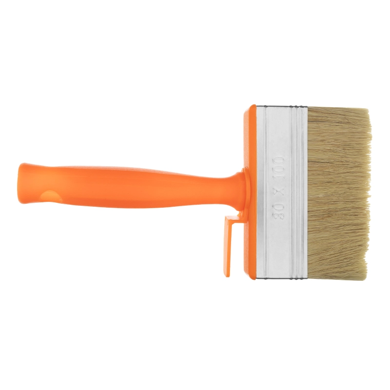 Кисть-ракля, 30х100 мм, натуральная щетина, пластмассовый корпус, пластмассовая ручка Sparta (841067)