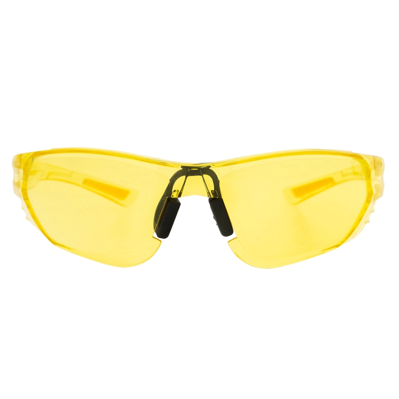Очки защитные открытые, поликарбонатные, желтая линза Denzel (89199)