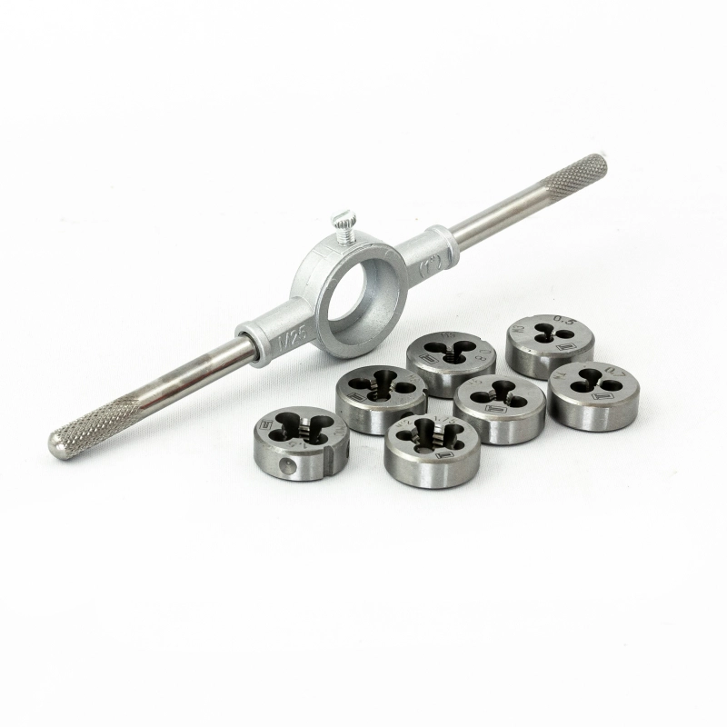 Набор плашек М3-М12, 8 предметов Сибртех (77309)