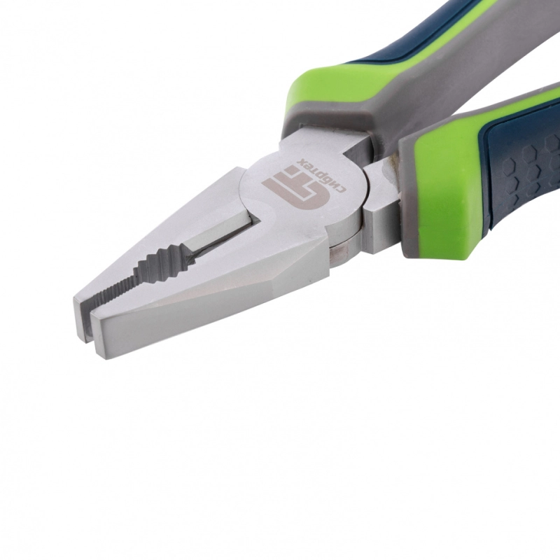 Плоскогубцы комбинированные, 200 мм, трехкомпонентные рукоятки Сибртех (17079)