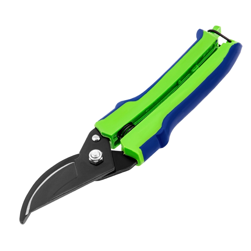 Секатор прямого реза, 220 мм, пластиковые рукоятки, Горизонт, Сибртех (60539)