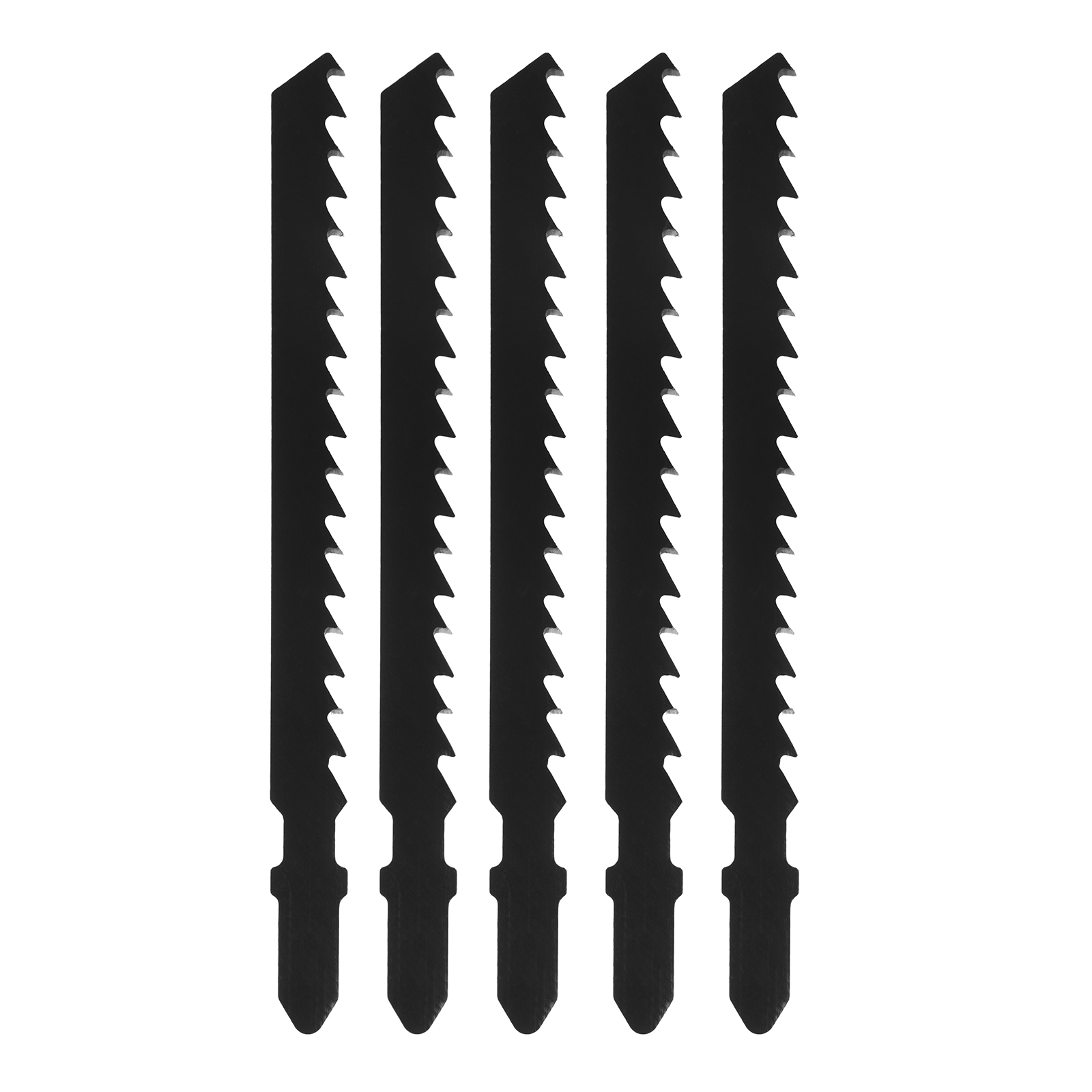 Полотна для электролобзика по дереву, 5 шт, T144D, 75 х 4 мм Сибртех (78234)