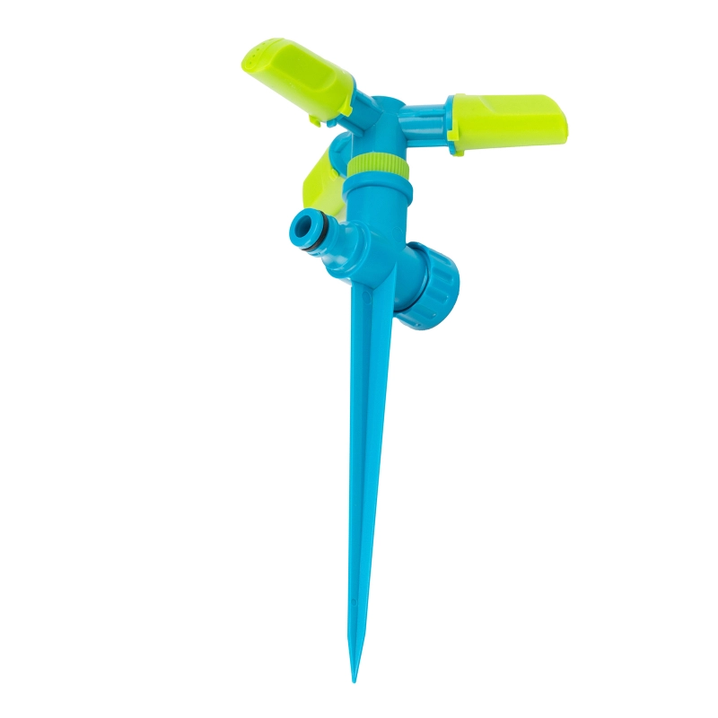 Разбрызгиватель вращающийся, 3 лопасти, на пике, ABS-пластик, LUXE Palisad (65812)