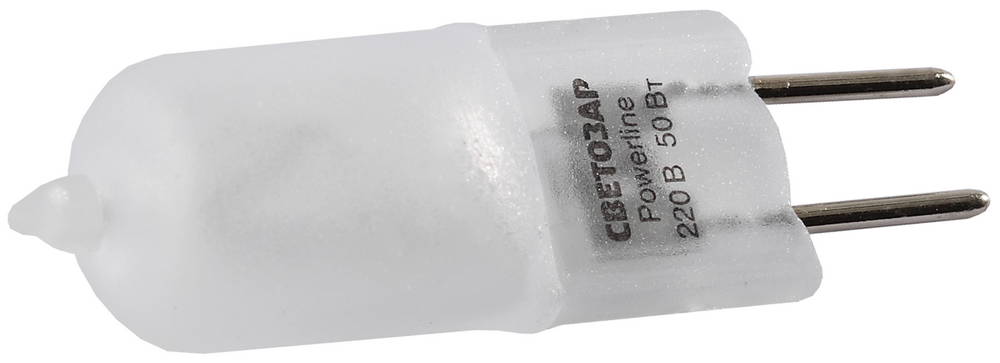 СВЕТОЗАР 75 Вт, GY6.35, 2700 K, 220 В, 13 мм, галогенная капсульная лампа (SV-44887-M)