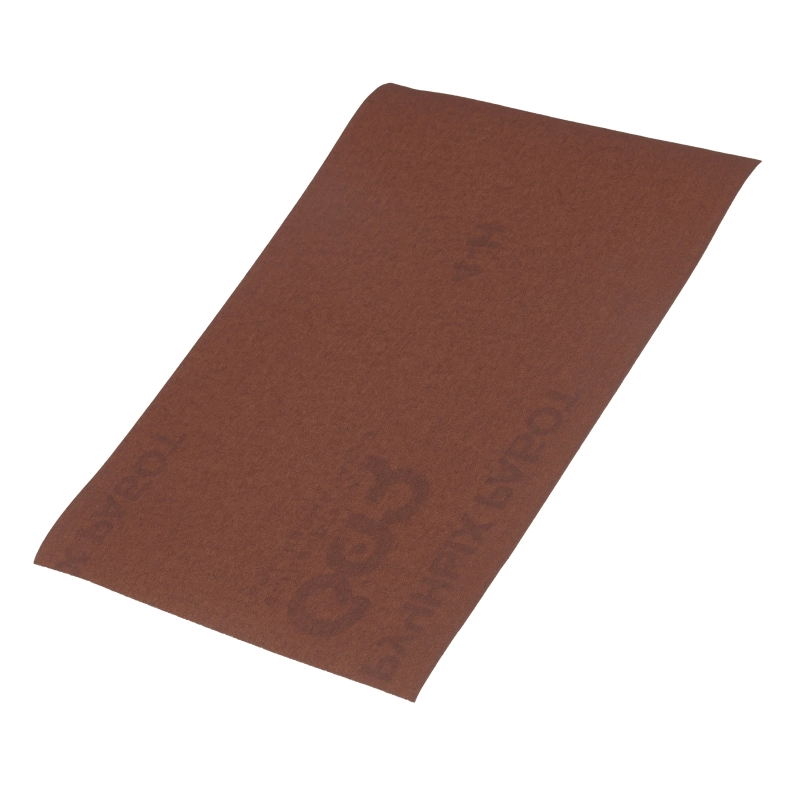 Шлифлист на тканевой основе, зернистость № 4, 240 х 170 мм, 10 шт, водостойкий, "БАЗ" (75654)