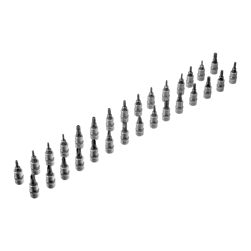 Набор инструментов, 1/2", 3/8", 1/4", пластиковый кейс 172 предм. Сибртех (14171)