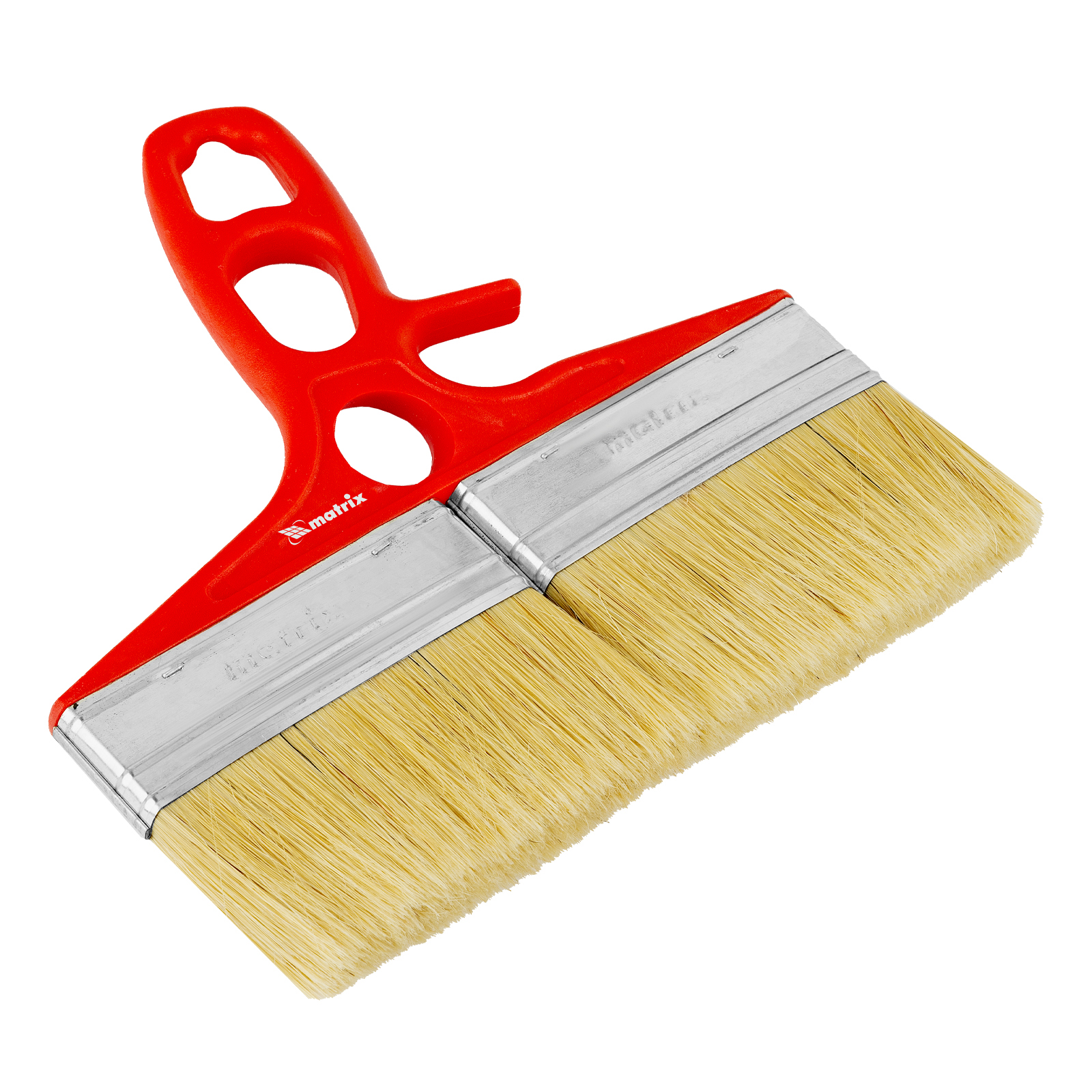 Кисть флейцевая для лаков, 200 x 12, натуральная щетина, пластиковая ручка Color line Matrix (83369)