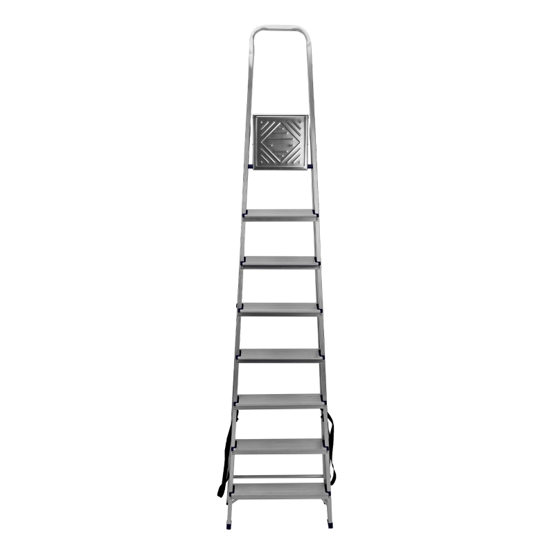 Стремянка, 8 ступеней, алюминиевая, Сибртех (97718)