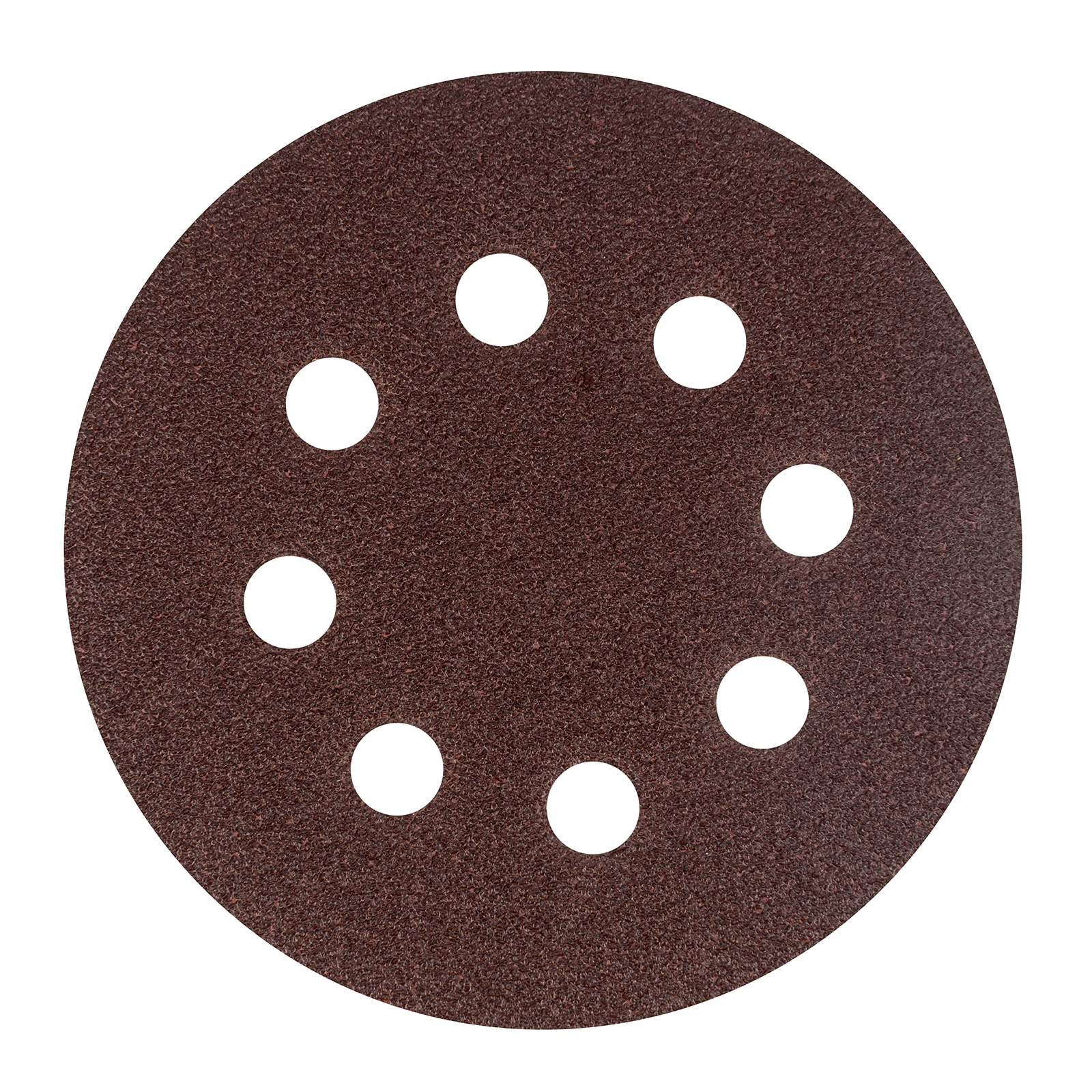 Круг абразивный на ворсовой подложке под "липучку", перфорированный, P 60, 125 мм, 5 шт Сибртех (738037)