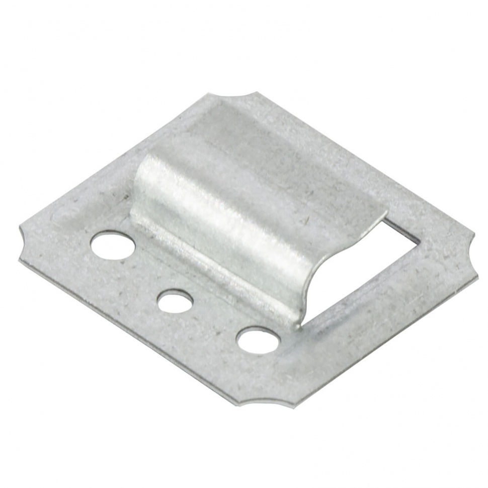 Кляймер №3, оцинкованный с гвоздями, 100 шт Сибртех (46573)