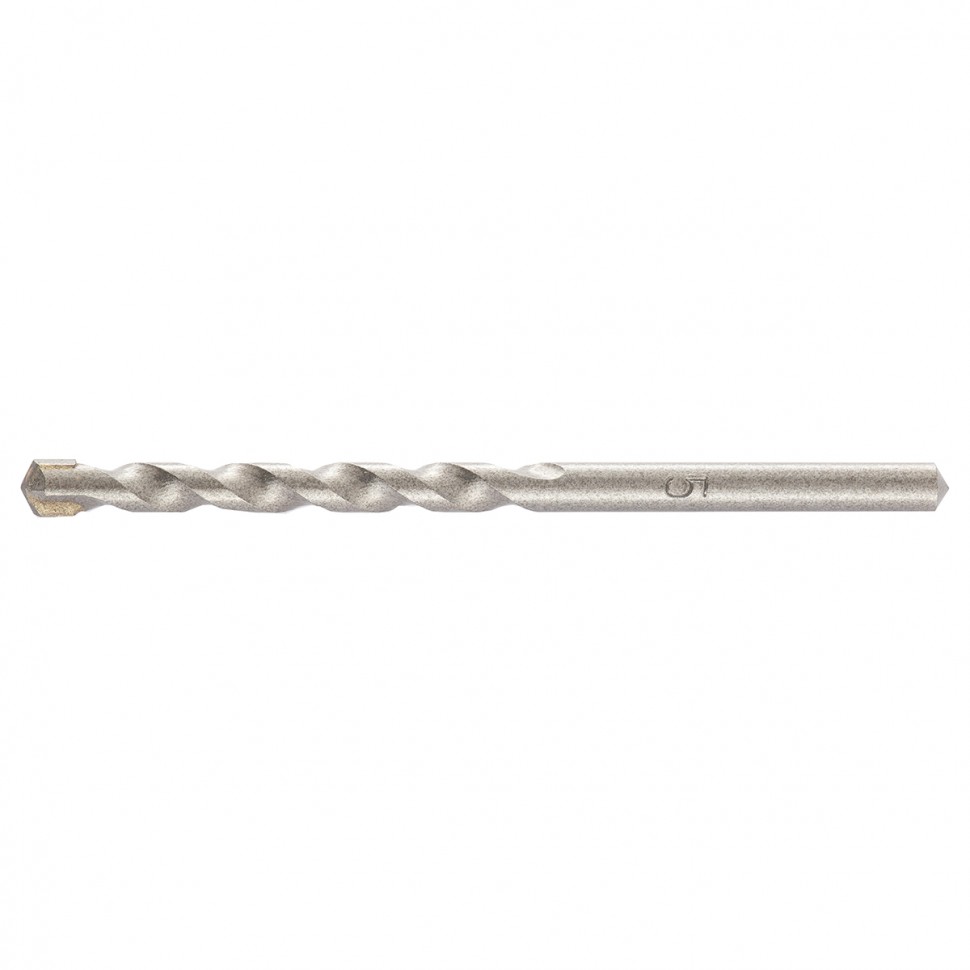 Сверло по бетону, 5 х 85 мм, Carbide tip, цилиндрический хвостовик Барс (70525)