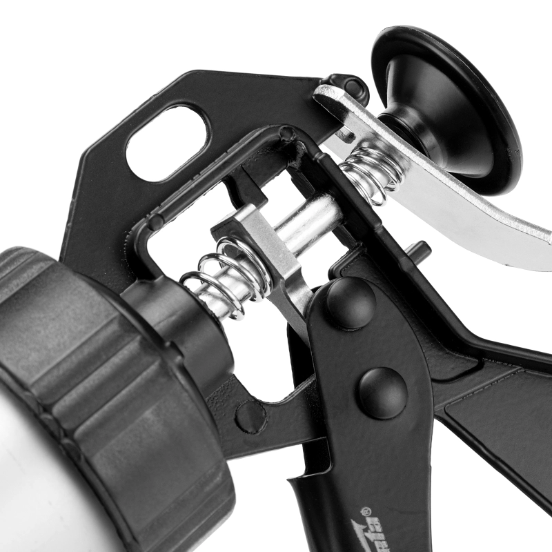 Пистолет для герметика, 750 мл, "закрытый", алюминиевый корпус, круглый шток 8 мм Sparta (886485)