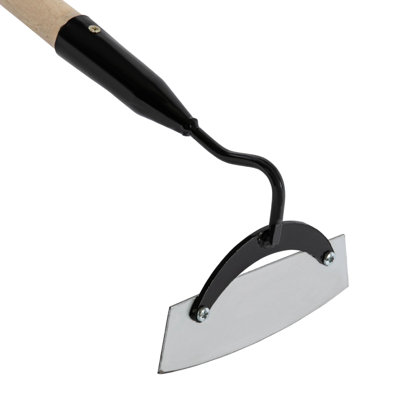 Мотыга стальная, 170 х 60 х 710 мм, деревянный черенок, Сибртех (62317)