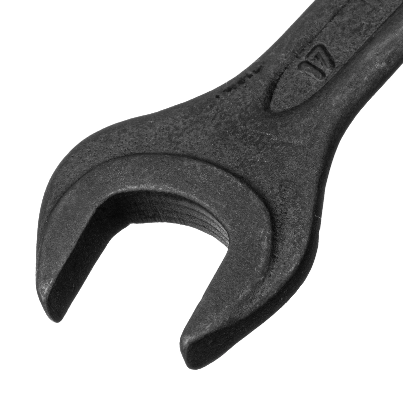 Ключ рожковый,17 х 19 мм, CrV, фосфатированный Сибртех (14328)