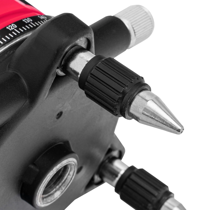 Лазерный уровень CRL-30R, 30 м, красный луч, батарейки, резьба 5/8" MTX (35034)