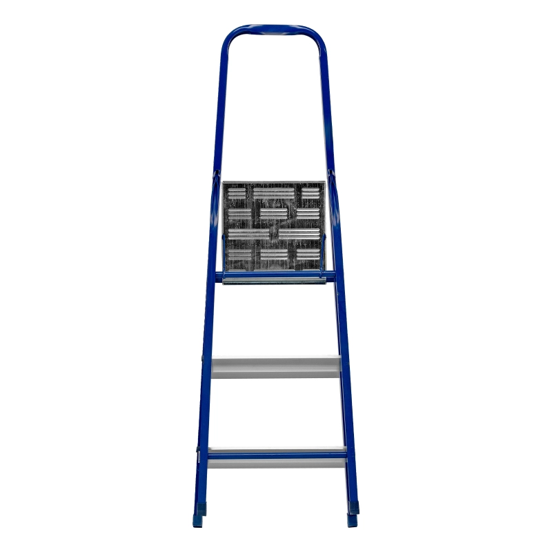 Стремянка, 3 ступени, стальной профиль, алюминиевые ступени Сибртех (97953)