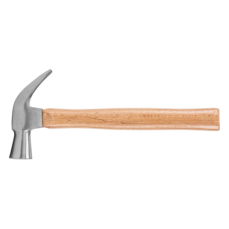 Молоток-гвоздодер, 650 г, боек 32 мм, деревянная рукоятка Sparta (104235)